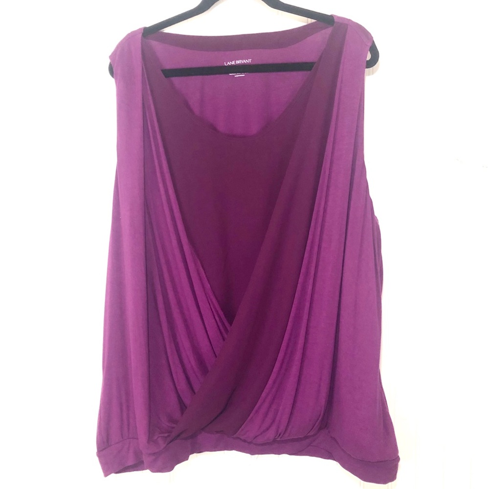 Magenta draped tank top 26 28